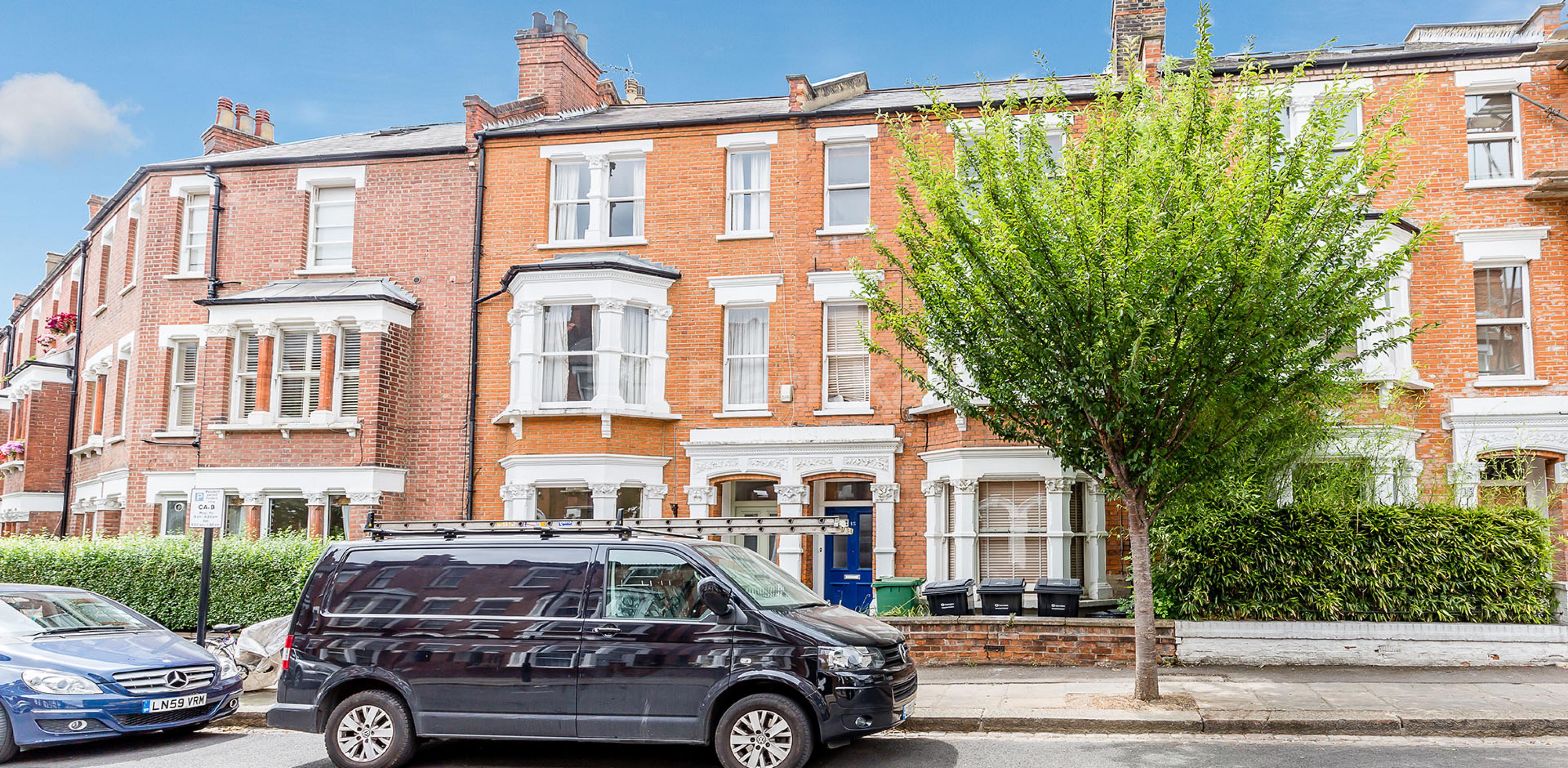 Two double bedrooms, spacious lounge, high ceilings and a garden  Mackeson Road, Belsize Park NW3